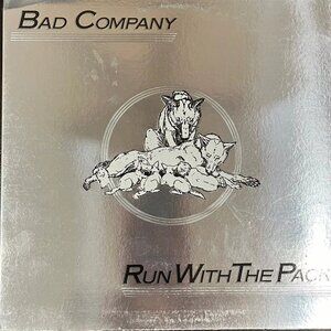 BAD COMPANY Run With The Pack LP Original 1976 Swan Song SS 8415 Gatefold